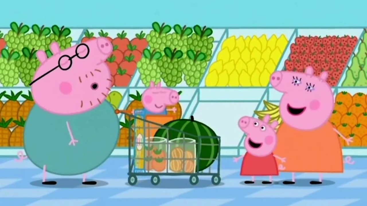 Pras&aacute;tko Peppa S01E49 NAKUPOV&Aacute;N&Iacute; CZ HD Shopping