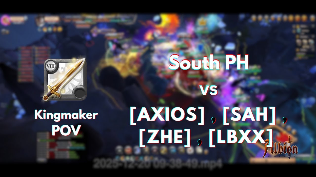South PH vs [AXIOS] , [SAH] , [ZHE] , [LBXX]  | Tunnel Fight | Kingmaker POV