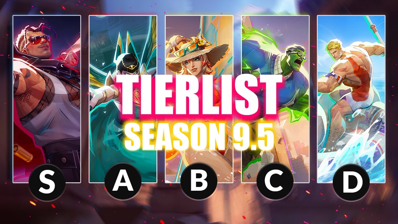 PRO PLAYER'S SEASON 9.5 TIERLIST FT. @veswacito