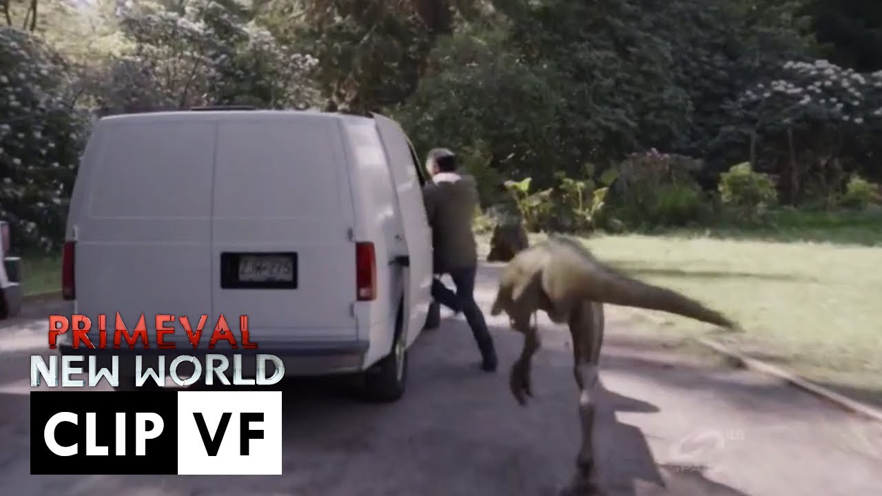 Primeval New World : Episode 7 | Toby et Mac sont chassés par un Ornitholestes | VF