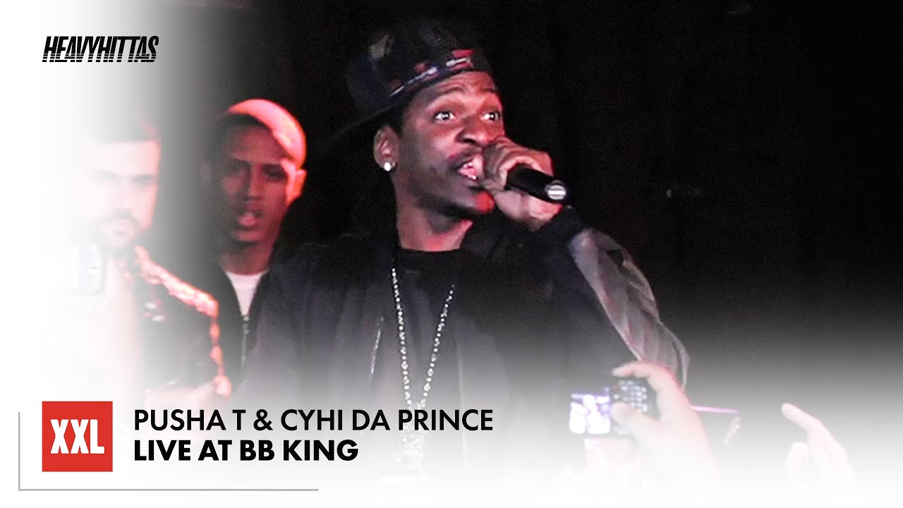 Pusha T & Cyhi Da Prince Perform 