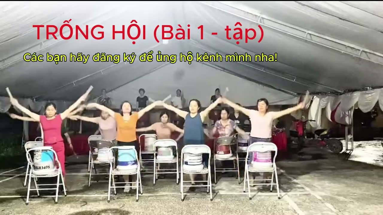 BÀI TRỐNG HỘI HAY NHẤT | Rất Hay - Rất dễ | Đỗ Thúy Trống Hội| (có hướng dẫn chi tiết)!