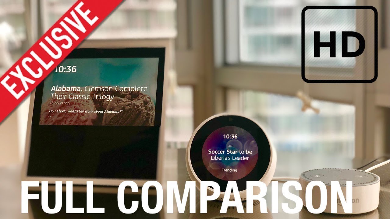 Amazon Echo Spot, Dot and Show Comparison - Best in Tech - 4K Review