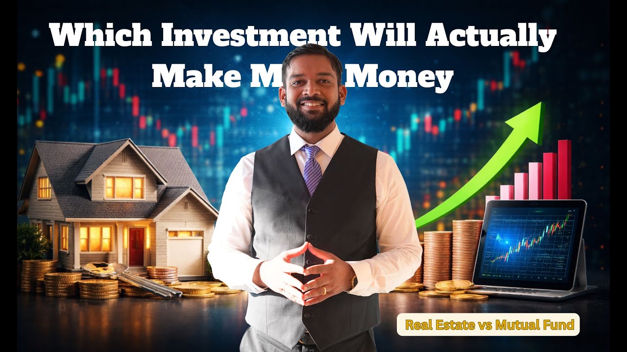 Which Investment Will Actually Make More Money | Real Estate vs Mutual Fund