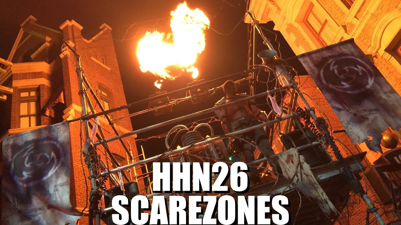 HHN26 Scarezones at Halloween Horror Nights Universal Orlando!