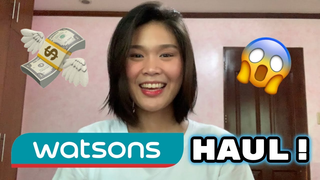 WATSONS HAUL! 😍😱💸 | lovewendyxdiane