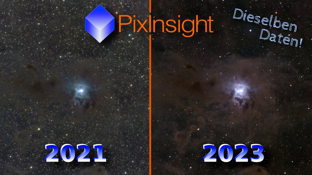 So bearbeite ich meine Astro-Aufnahmen! Astrofotografie Bildbearbeitung mit Pixinsight.