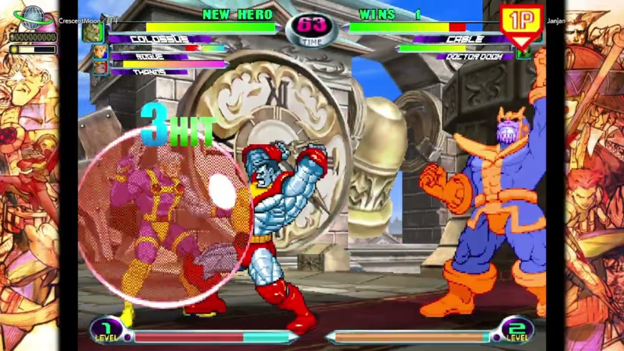 [Marvel vs Capcom 2]マブカプ２Steam対戦67[mvc2]