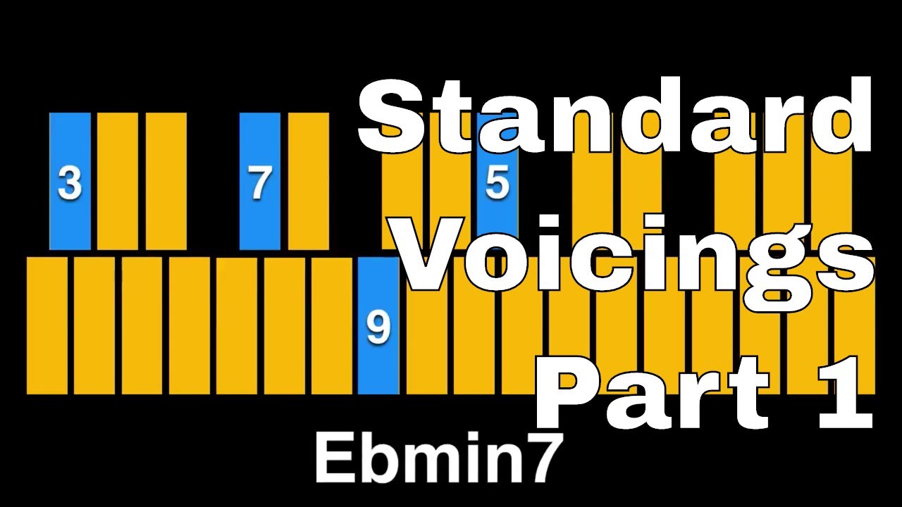 Jazz Vibraphone - Standard Voicings Part 1