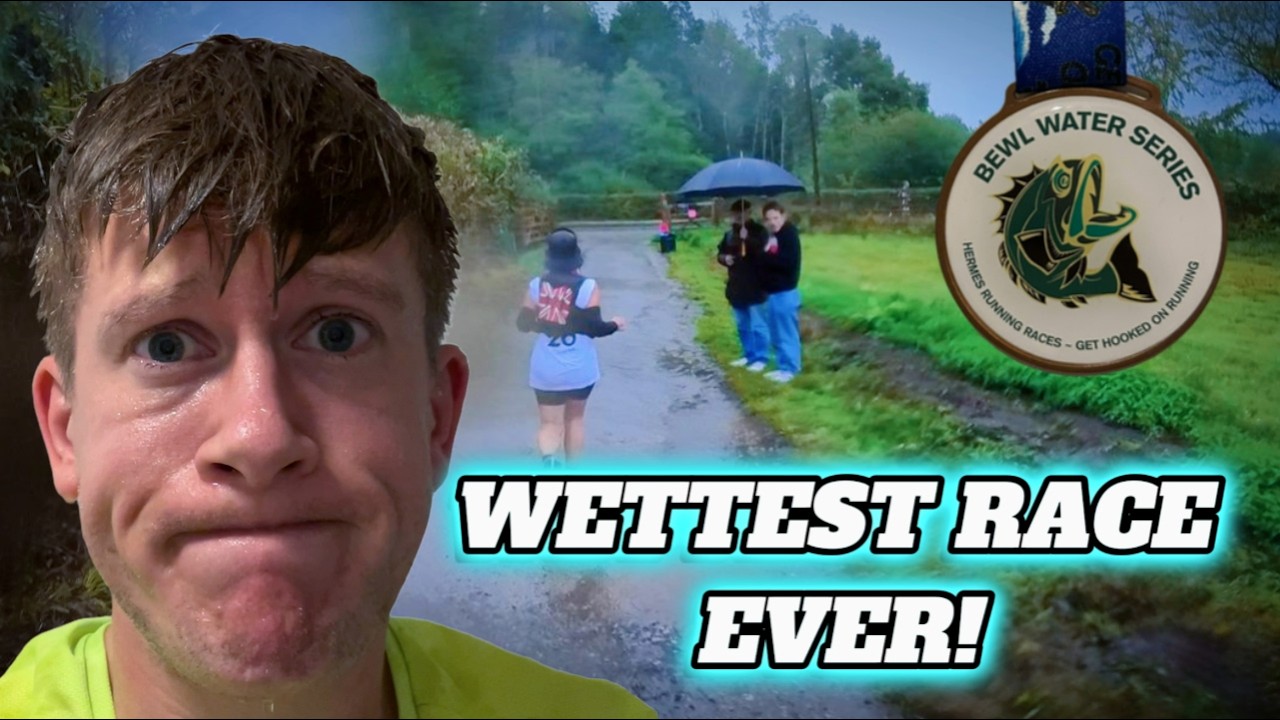 Bewl Water Half Marathon 2025 | Rain, Mud & PB Attempt in Tough Race Conditions