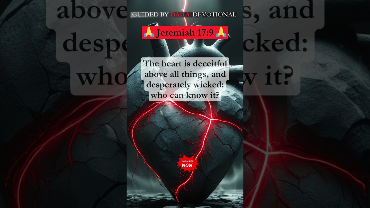 The Heart’s Deception – Jeremiah 17:9