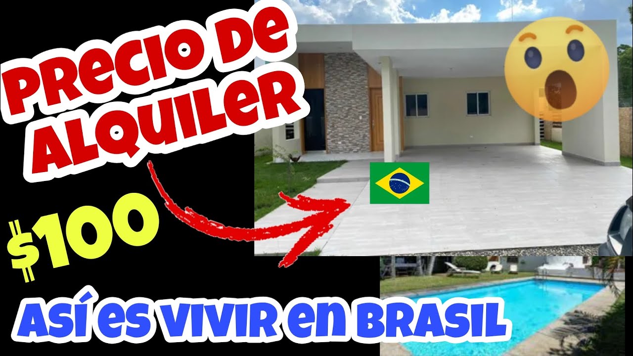 COSTO DE ALQUILER DE UNA CASA,APARTAMENTO EN BRASIL(arriendo mensual)FOZ DE IGUAÇU