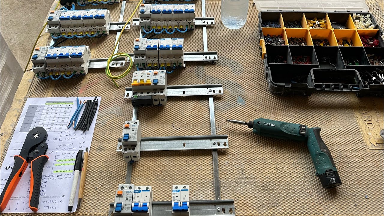 Montaje Cuadro Eléctrico: Guía Paso a Paso ⚡