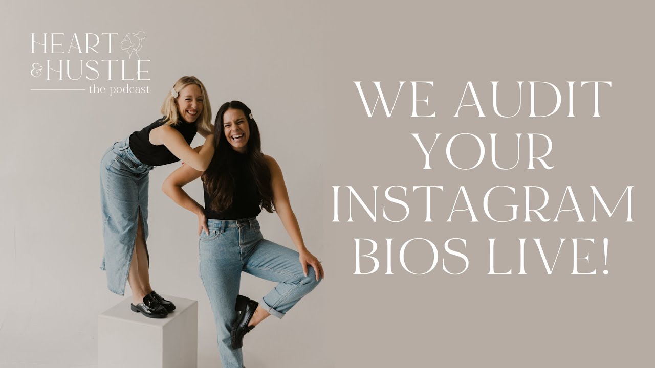 We Audit YOUR Instagram Bios Live!