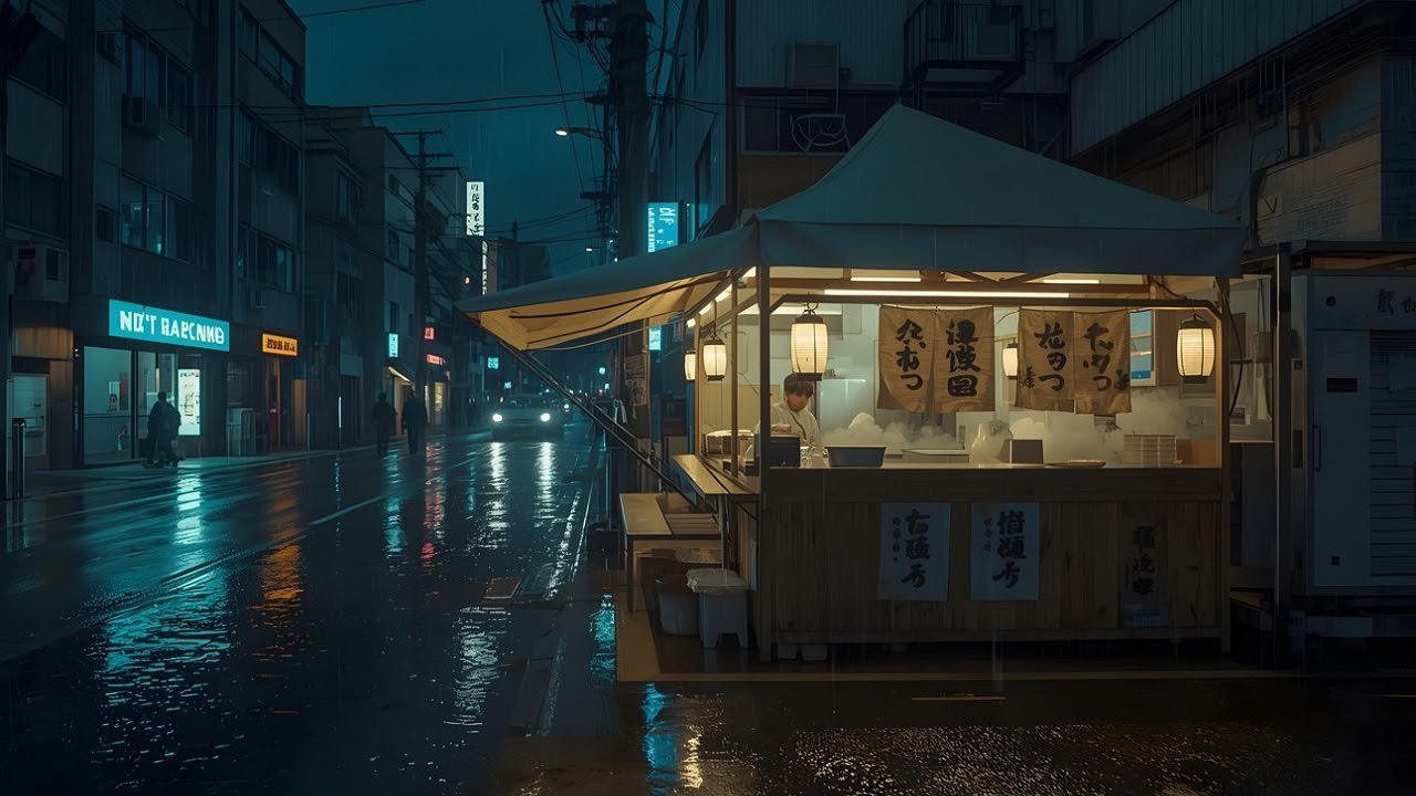 Tokyo After Midnight 🌙 Relaxing Rain Lofi Ambience You Can’t Skip