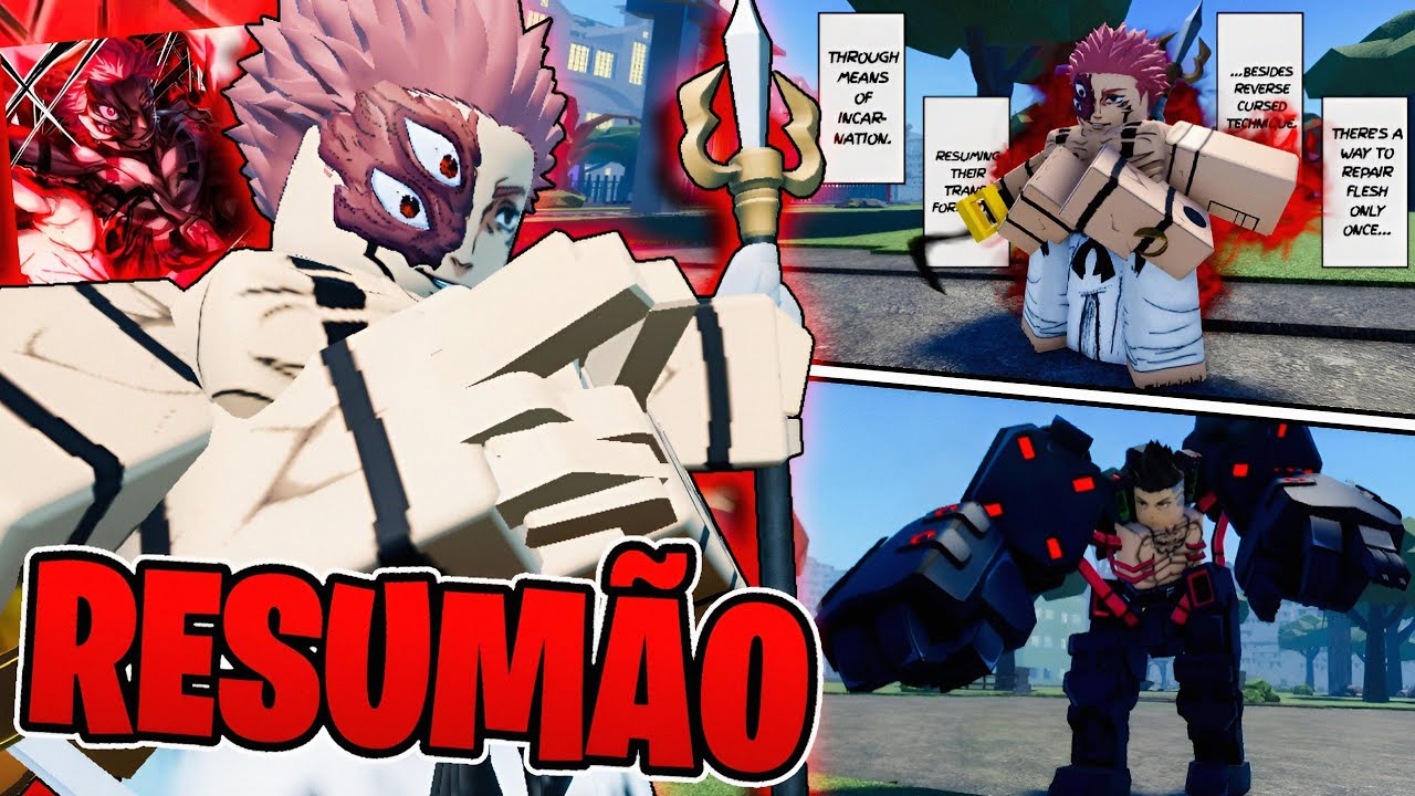ME TORNEI O SUKUNA HEIAN!! TUDO QUE CHEGOU NA NOVA UPDATE do JUMP SHOWDOWN - Roblox