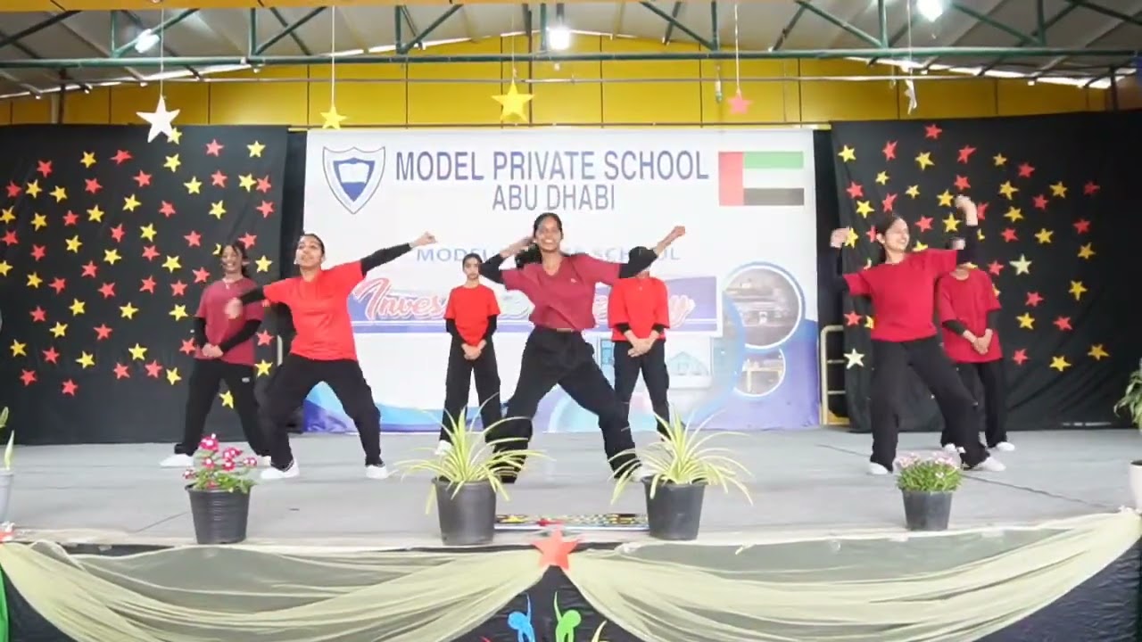 Dance by Ishani and friends at Model Private School, Abu Dhabi.