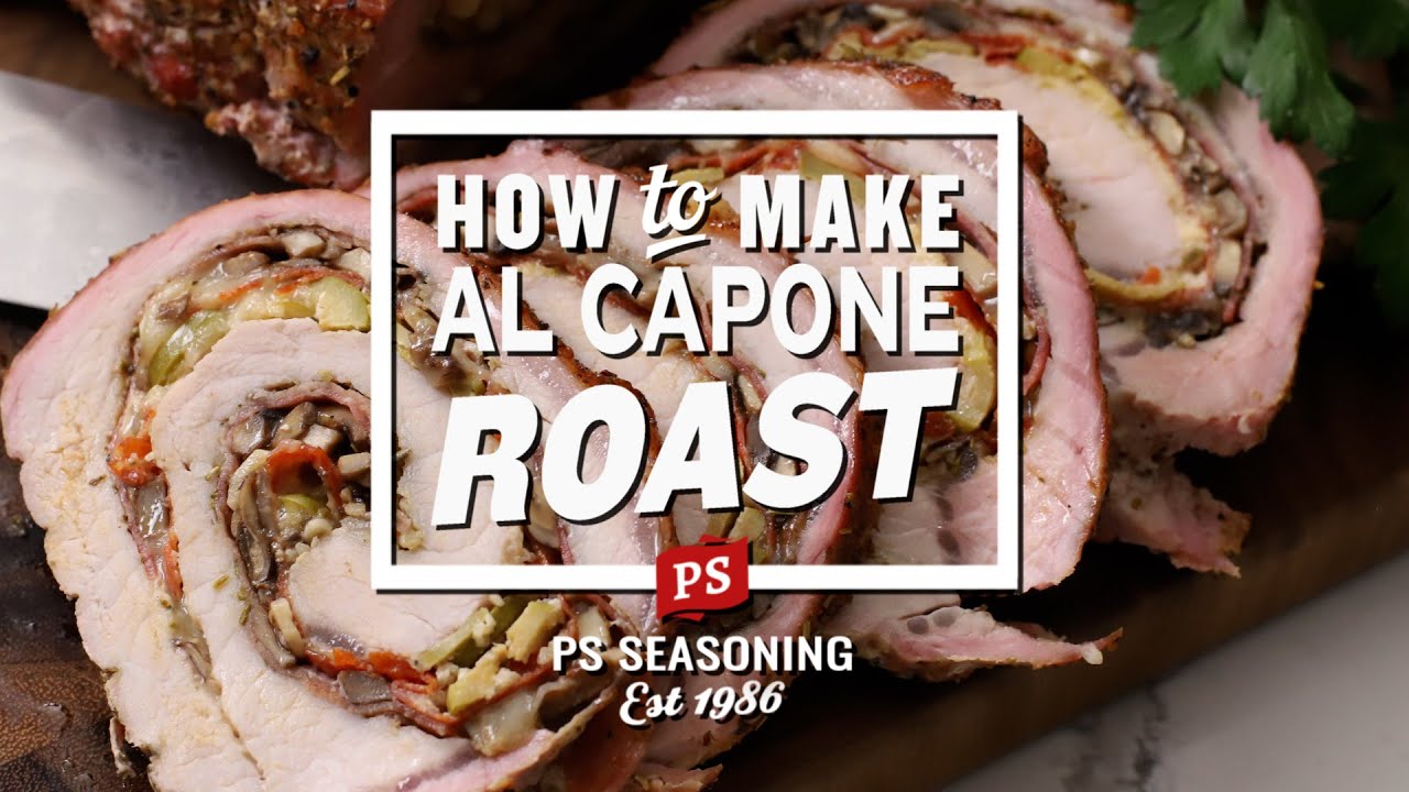 Al Capone Roast Recipe | Italian-Stuffed Pork Loin
