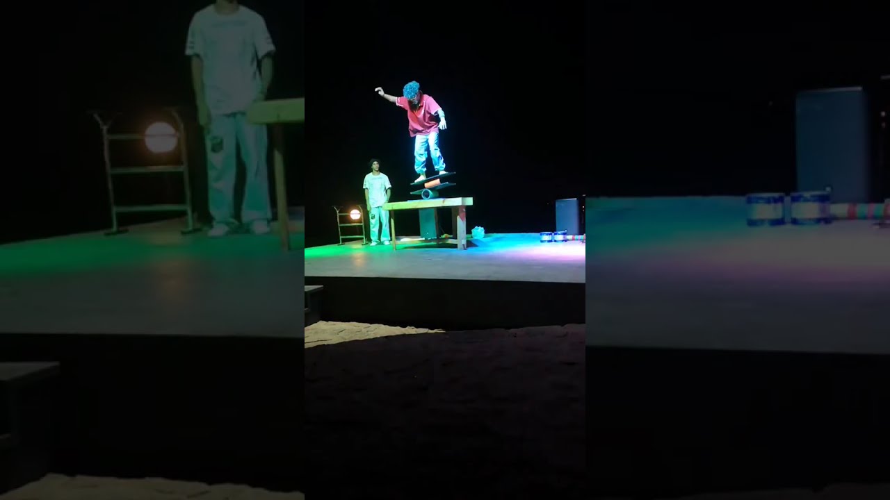 Acrobatic Show in Hotel of Egypt