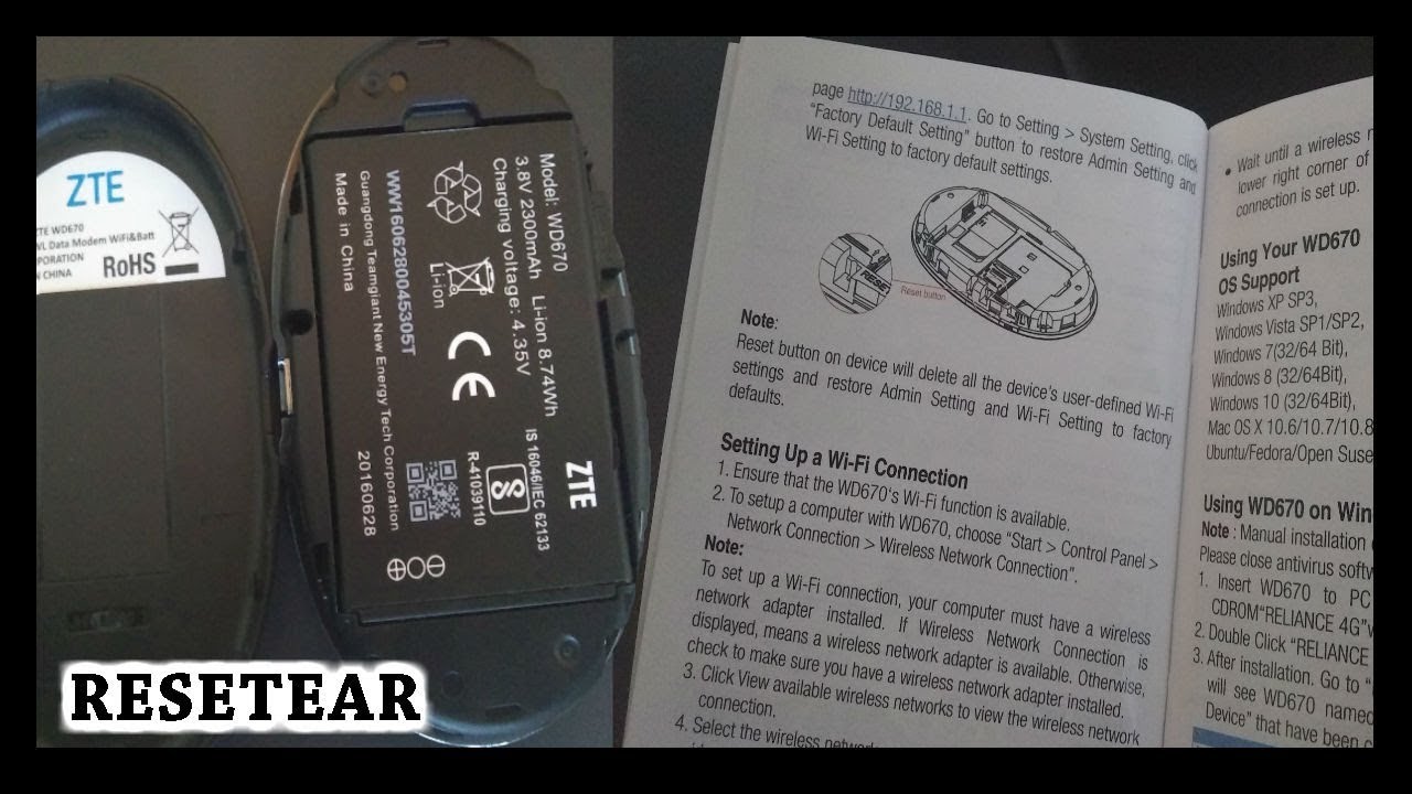 C&Oacute;MO RESETEAR EL WI-POD / HOW TO  RESET WI POD 4G LTE / Tutoriales_Tecno Videos
