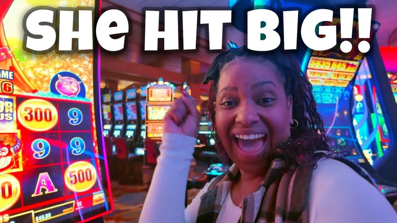 She Hit Big On A Slot Machine She NEVER Wanted To Play!!