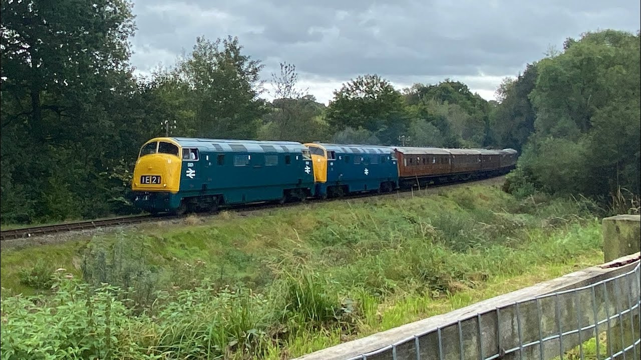 Severn Valley Railway - Autumn diesel bash 01/10/2023 | 200th Video - 4K