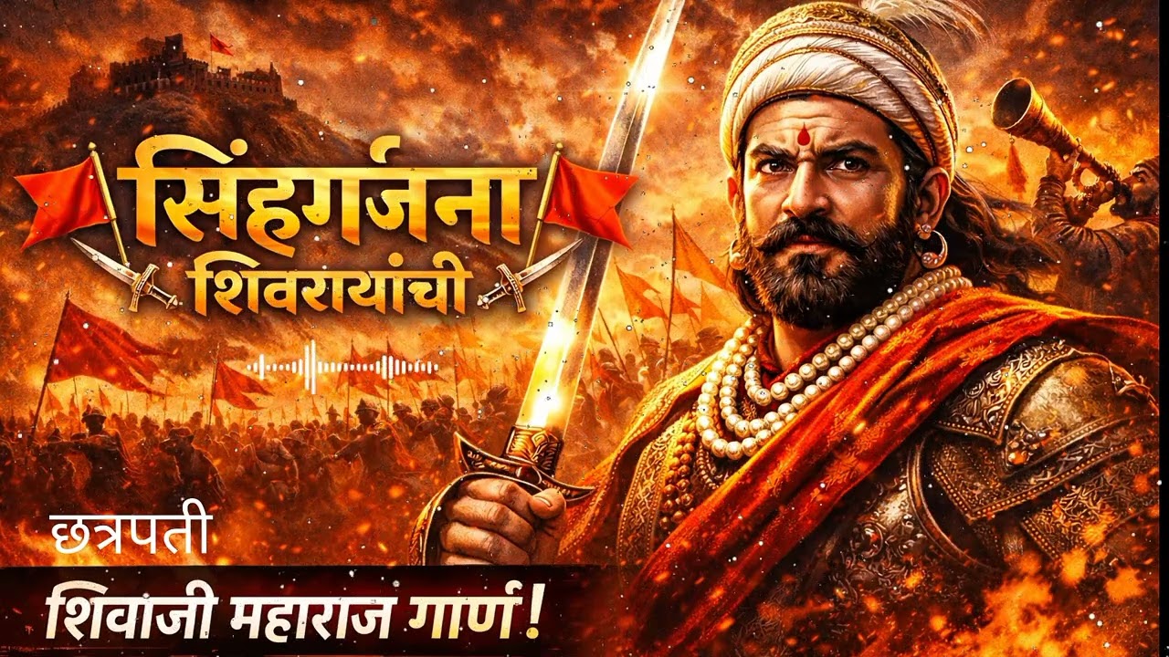 सिंहगर्जना शिवरायांची 🚩 | Powerful Shivaji Maharaj Song | Epic Marathi Song 2026 | Jai Shivray