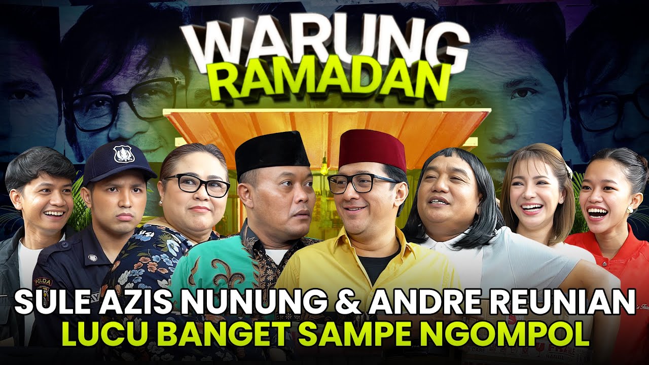 AZIS KASIH SURPRISE SULE ANDRE & NUNUNG.. EMANG BEDA KALAU PELAWAK LEGEND NGUMPUL JAMINAN LUCU
