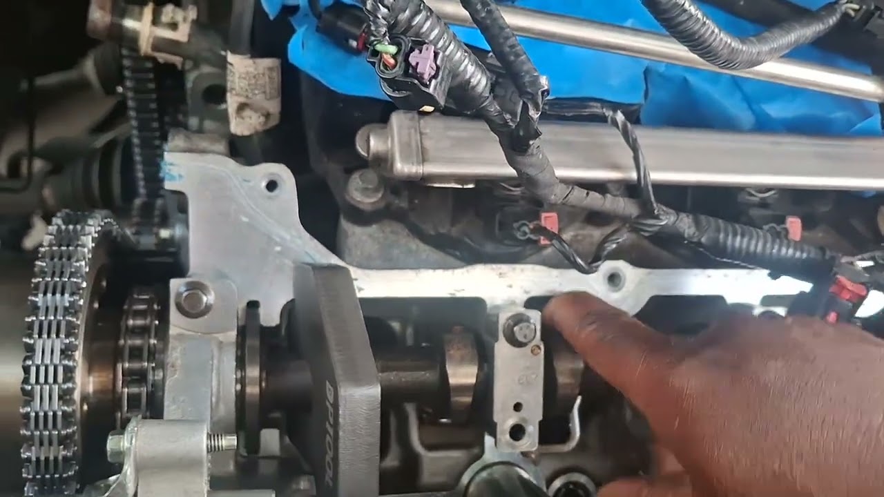 FORD EXPLORER V6  TIMMING SET UP 