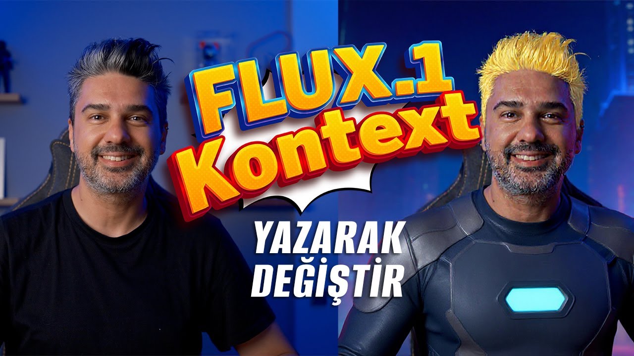 Yapay Zekada TUTARLILIK Sorunu BİTTİ! | FLUX.1 Kontext Nasıl Kullanılır?