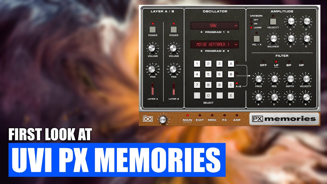 First look at UVI PX Memories