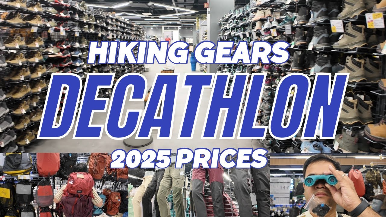DECATHLON | PINAKAMURANG HIKING GEARS AT EQUIPMENTS! | BACKPACK, PANTS, JACKETS, BOOTS, HIKING POLES