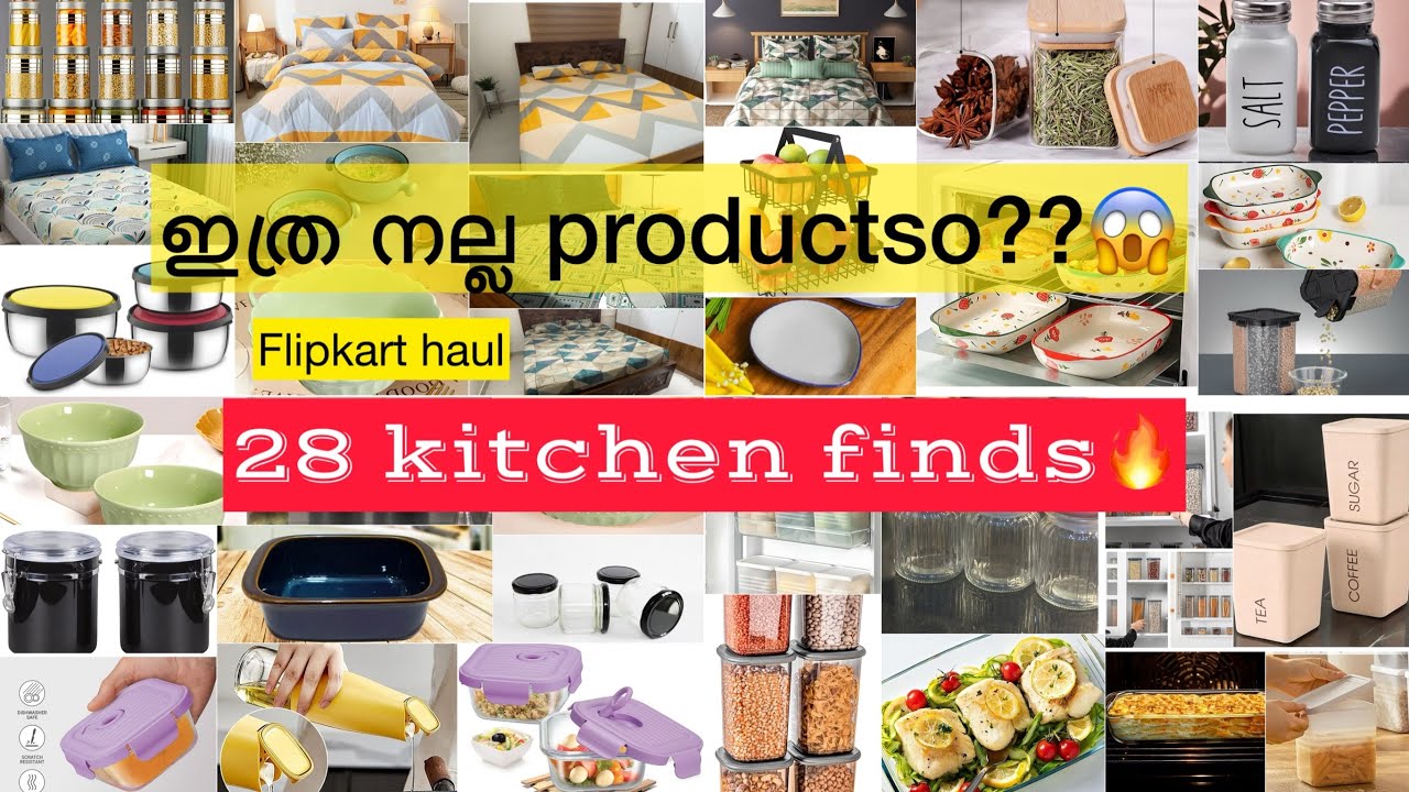 28 kitchen finds🔥| Flipkart haul💯 | #flipkartfinds | ഇത്ര നല്ല productso??😱👌