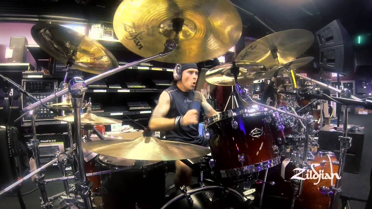 Zildjian Performance - Jason Bittner of Shadows Fall plays Weight of the World