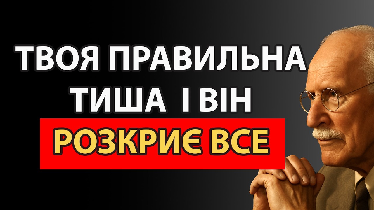 Як мовчання змушує його показати справжні наміри | Карл Юнг