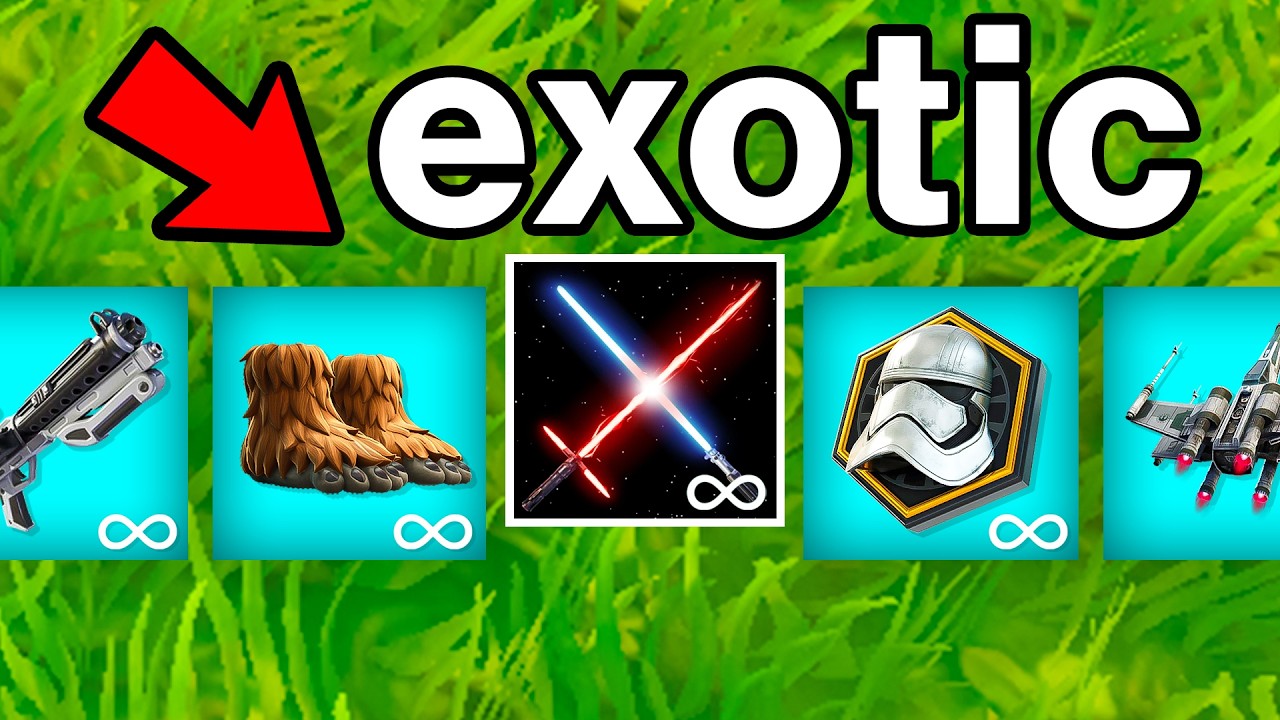 Fortnite But Everyone Has EXOTIC Items!