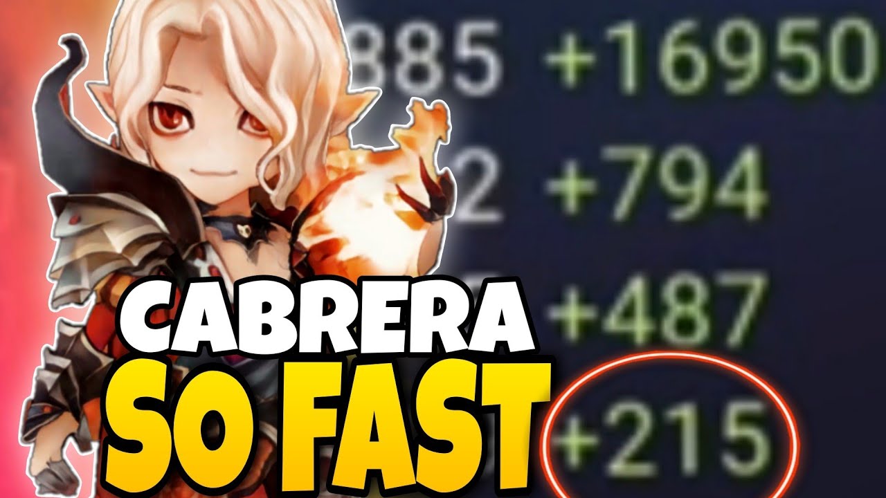 Cabrera's 314 SPD Verdehile Team - Summoners War
