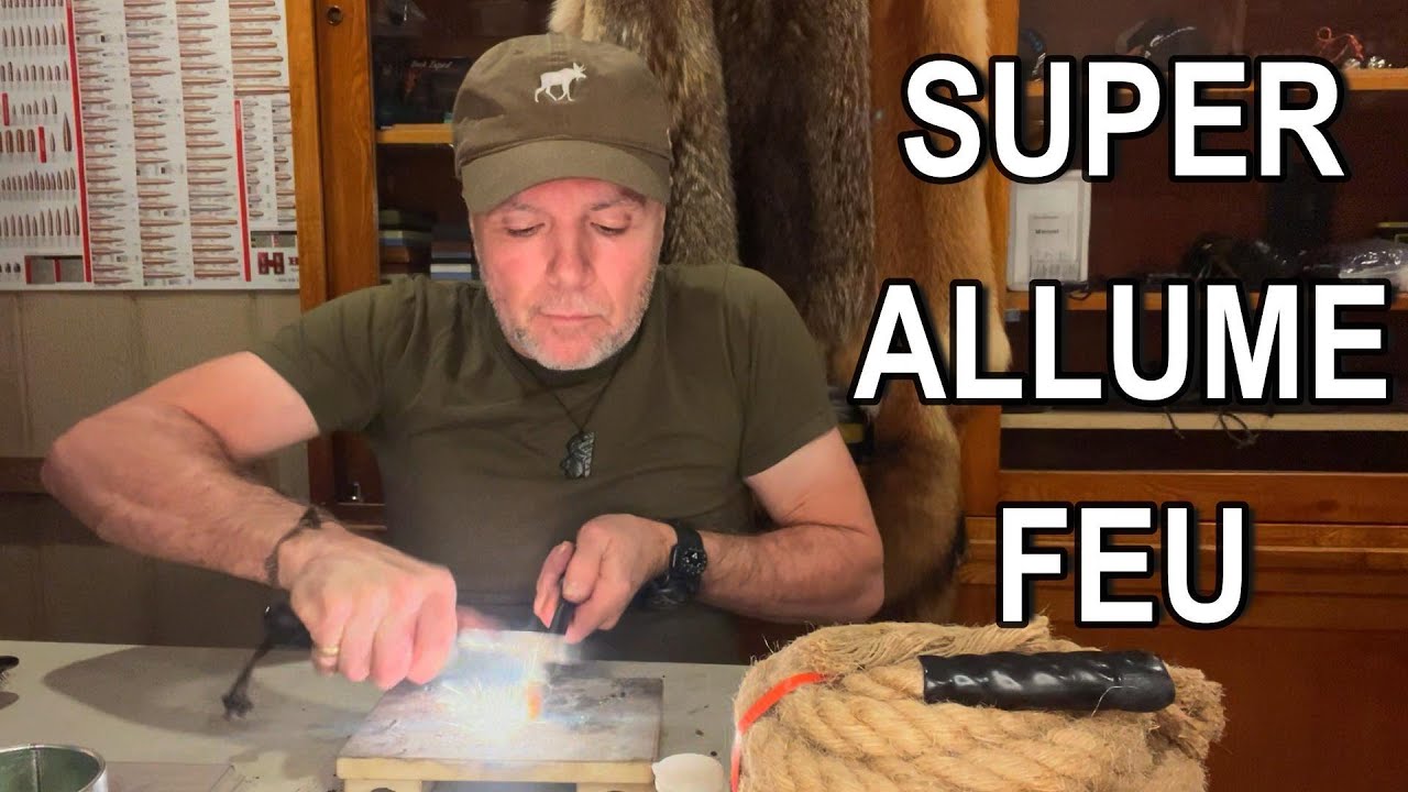 SUPER ALLUME FEU 🔥#survie #astuce #rockwoodsurvie