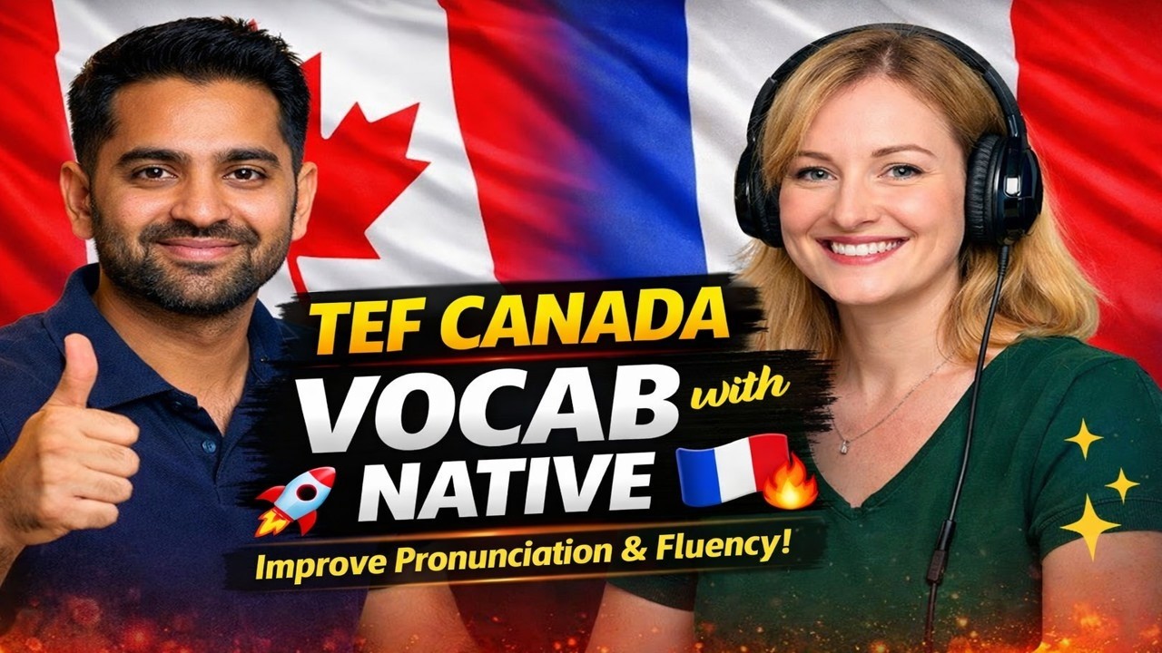 #TEFCanadaFrenchVocabulary#FrenchWithNative#FrenchPronunciation#TCFCanada#DELF#FrenchForBeginners