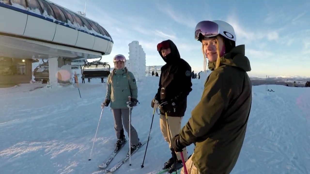 Trysil resort sking in 2025