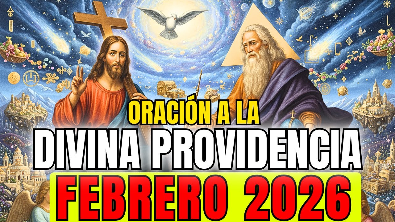 🟣 ORACIÓN A LA DIVINA PROVIDENCIA para comenzar el mes de FEBRERO bajo su gracia MULTIPLICADORA