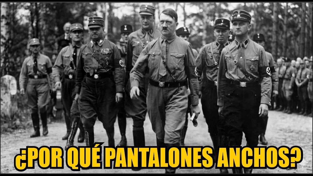 ¿Por qué los alemanes usaban pantalones tan anchos en la Segunda Guerra Mundial?