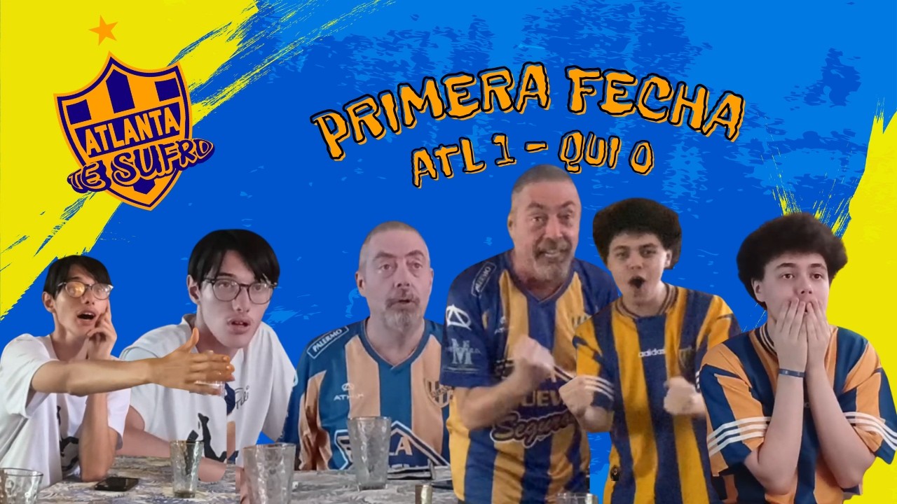 ATLANTA 1 - 0 QUILMES | REACCION PADRE E HIJO | FECHA 1