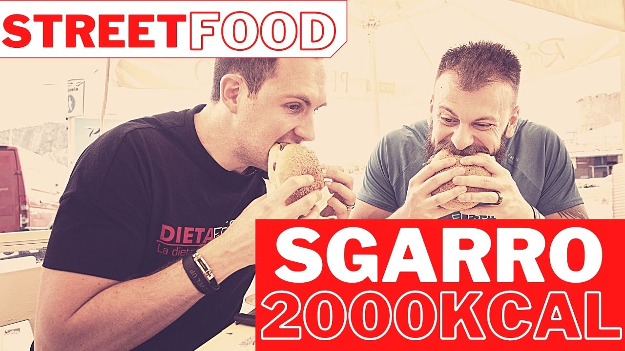 SGARRO 2000kcal! Street food