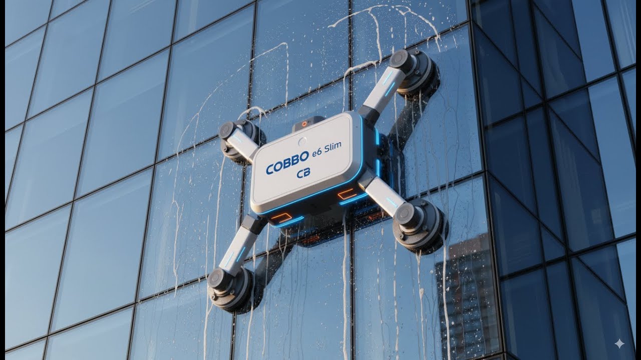 COBBO e6 Slim - Robot do mycia okien