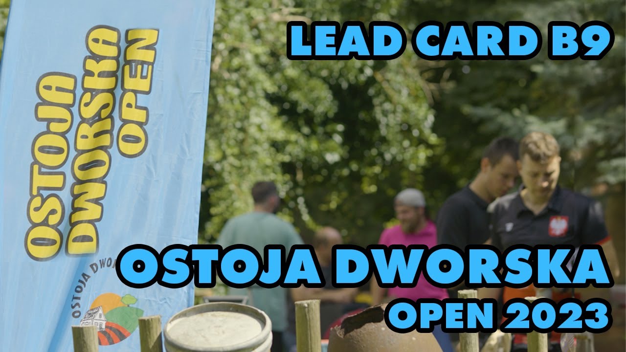 5th Ostoja Dworska Open 2023 Lead Card Back 9