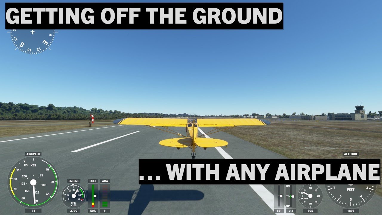 Takeoffs In Microsoft Flight Simulator