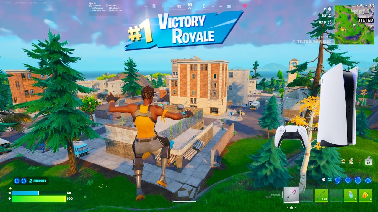 PS5 Fortnite RANKED Reload Solos Controller Gameplay (4K 120FPS)