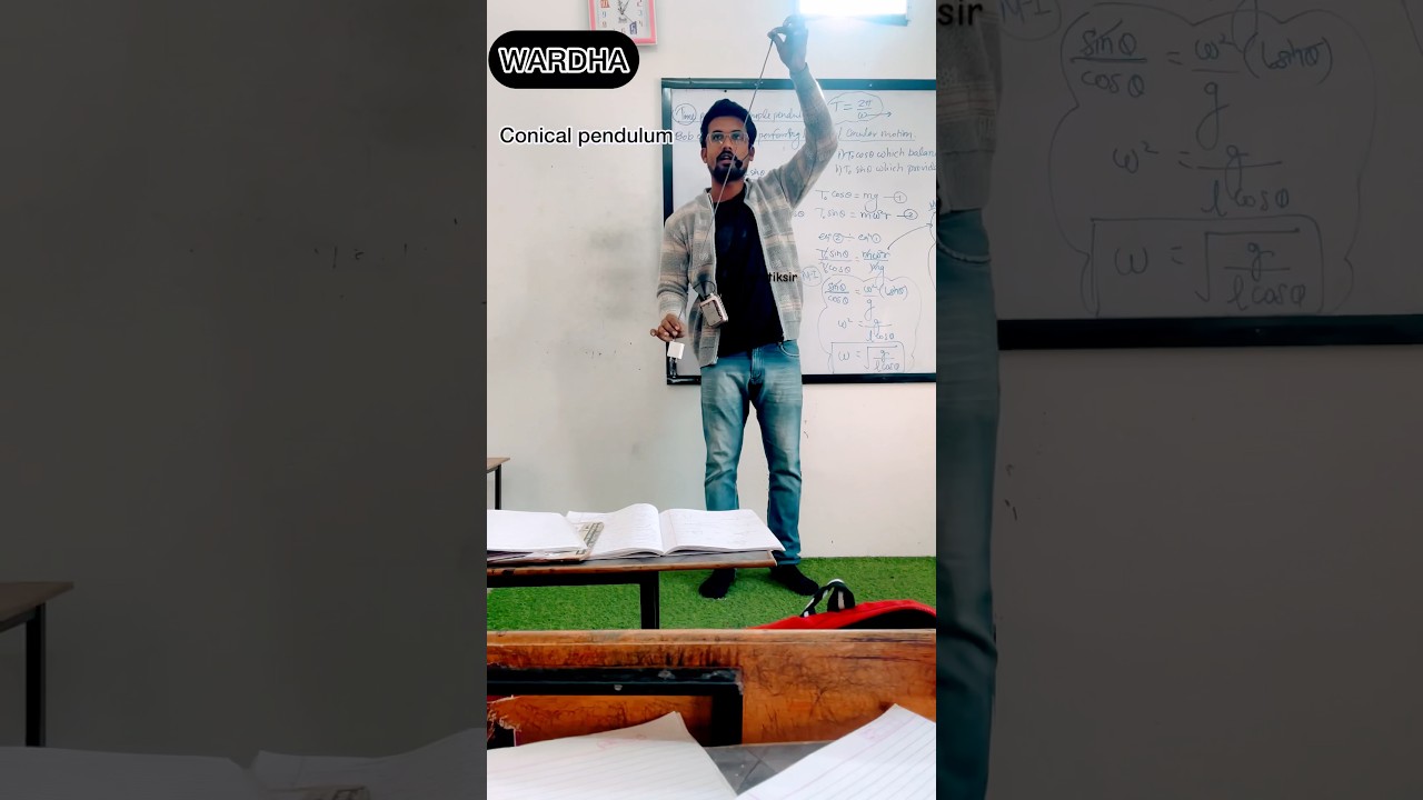 Conical pendulum | #physics #pratiksir #physicsexperiment #pendulum #science