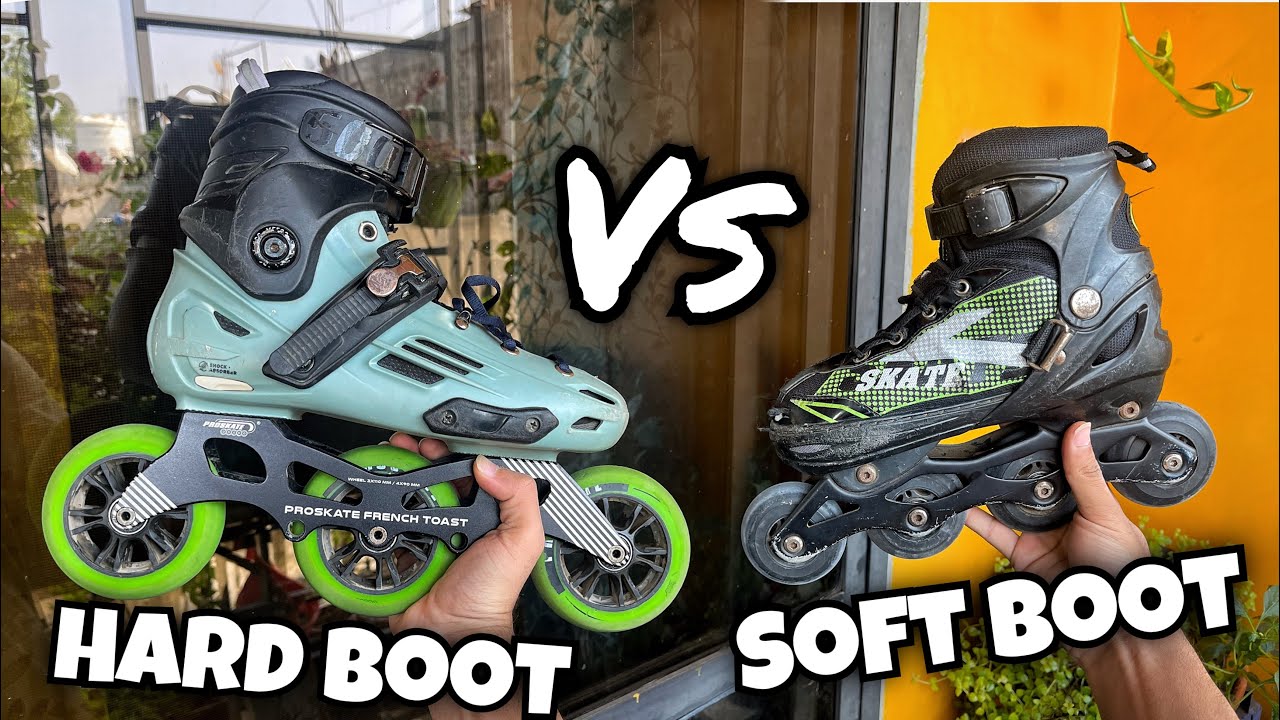 Soft Boot Inline Skates VS Hard Boot Inline Skates // Detail Comparison // Skate Information